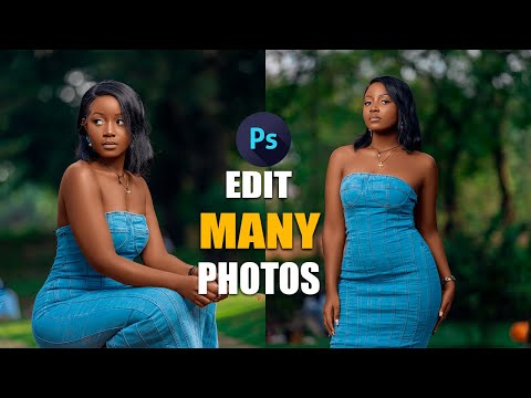 How to Edit Many Photos in Photoshop