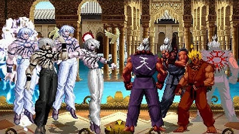 [KOF Mugen] Memorial | Orochi vs Akuma [ 4vs4 ]