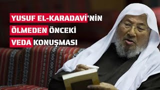 Şeyh Yusuf el-Karadavi'nin Ölmeden Önceki Veda Mesajı - İBRETLİK!!! - Türkçe Altyazılı Resimi