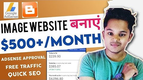 Images Website Kaise Banaye Blogger 2024 | How To Create Images Website on Blogger | Step By Step