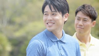 内田篤人、斎藤佑樹とCM共演「あ、ハンカチ王子」　綾瀬はるかと一緒にゴルフ満喫　ユニクロ「エアリズム」新CMメーキング