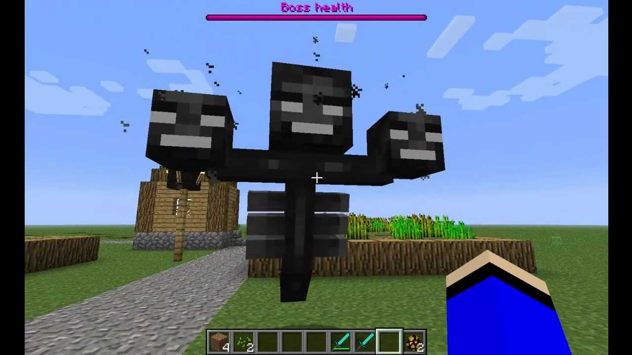 minecraft wither - YouTube