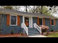 Fully renovated full brick ranch for sale: 2130 Emerywood Drive, Charlotte, NC 28210