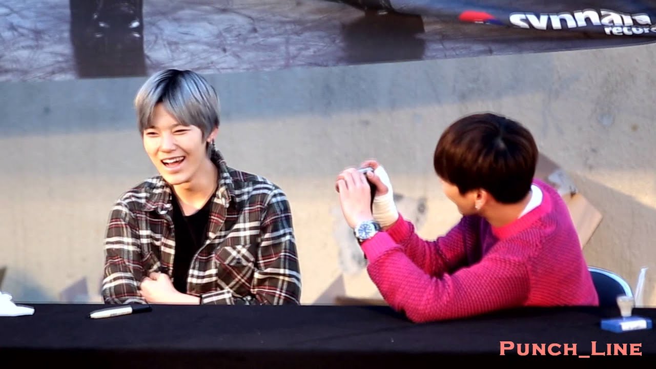 [FANCAM] BAP 130421 HIMCHAN & ZELO wonju Fansign 힘찬&준홍 원주 팬사인회