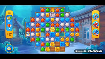 Fishdom Hard level 1569. NOboosters