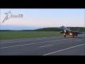 MiG-29S During Landing and Takeoff From Highway in the Forest Belarus Air Force