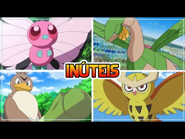 ◓ Pokémon do tipo Voador — Flying type