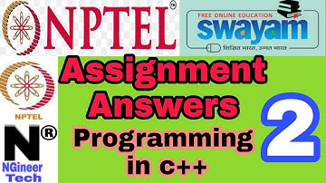 Programming in c++ || week 2 || NPTEL