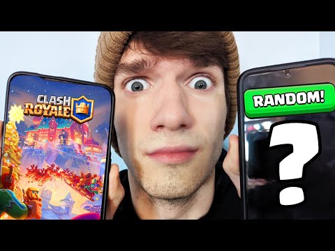 I Beat Clash Royale with Random Decks (Ultimate Champion?)