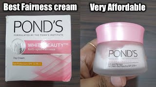 PONDS WHITE BEAUTY ANTI SPOT FAIRNESS DAY CREAM REVIEW