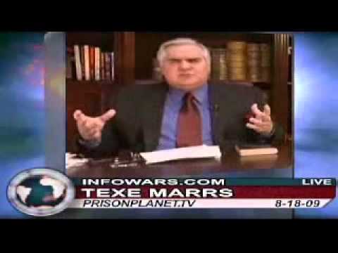 Alex Jones gets pissed at Texe Marrs for talking a...