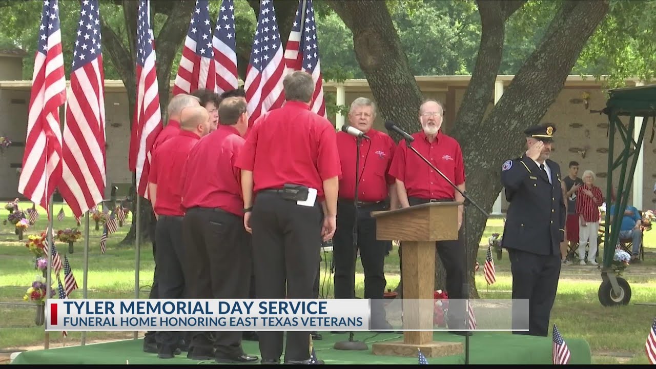REMEMBERING THE FALLEN Tyler Memorial Funeral Home holds Memorial Day