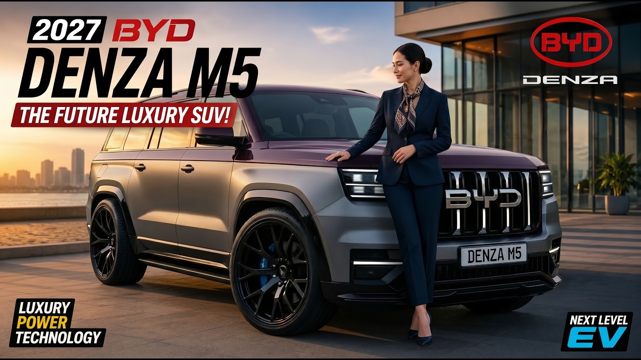 2027 BYD Denza M5 🔥 The Future Luxury Electric SUV is HERE!