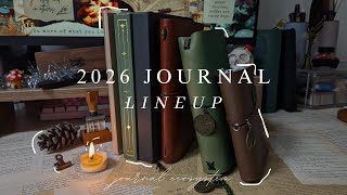 Saying goodbye to 2025 with a bullet journal flip through and introducing my 2026 journal lineup
