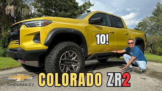 2023 Chevrolet Colorado ZR2  10 Razones para Superar a la Toyota Tacoma