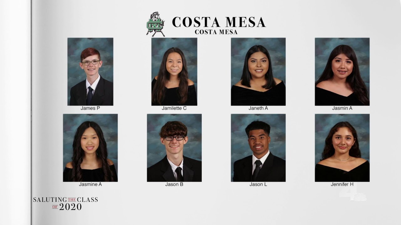 Saluting The Class Of 2020 Costa Mesa High School NBCLA YouTube