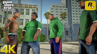 GTA San Andreas - 4K- ( OG Loc Mission) - SA_DirectX 3.0 (With-Voulumetric Clouds)