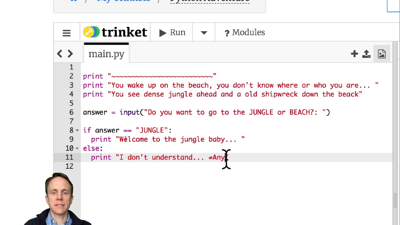 Python Micro-Course 06 - if, elif, else... - YouTube