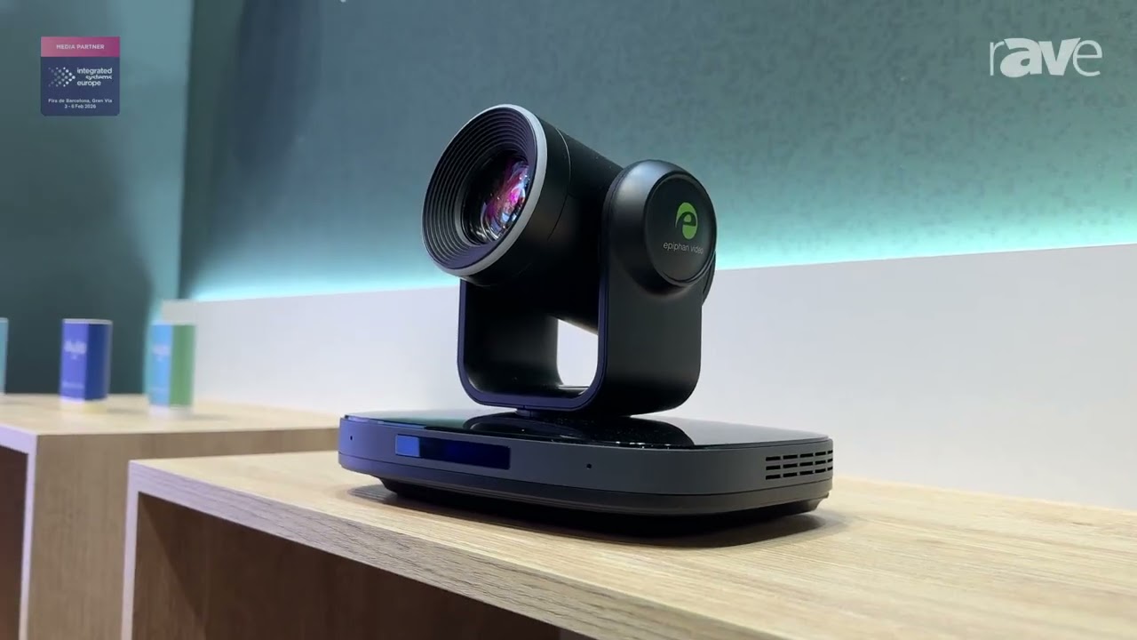 ISE 2026: Epiphan Video Shows Off EC20 PTZ Camera