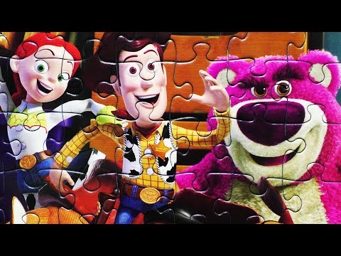 (Hura Huro ) Disney TOY STORY Puzzle Games Potato Head, Woody, Buzz ...