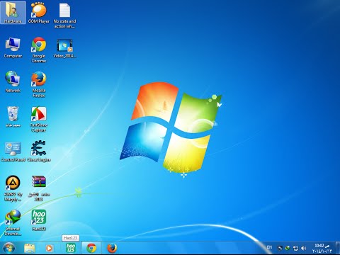 كيفية جعل شريط المهام شفاف جدا في ويندوز7 بدون برامج فعالة والله100