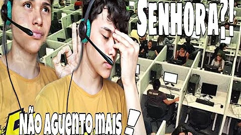 Como é o trabalho no call center?