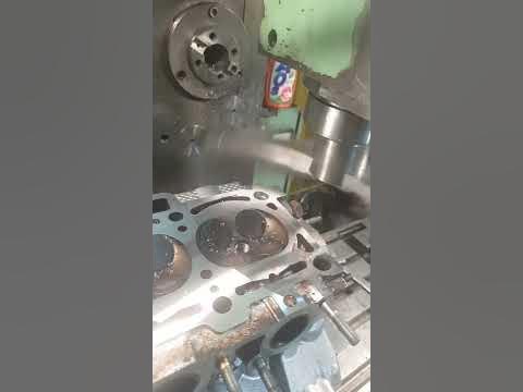 Фрезеровка ГБЦ - YouTube