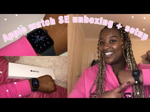 APPLE WATCH SE UNBOXING + SETUP | 40MM GPS SPACE GREY | ITSMICHELLESLIFE