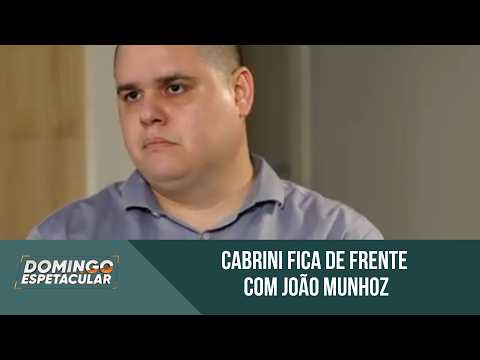 Cabrini fica de frente com João Munhoz, acusado de instigar a namorada a se matar