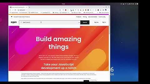 XCMS Installation and first connexion