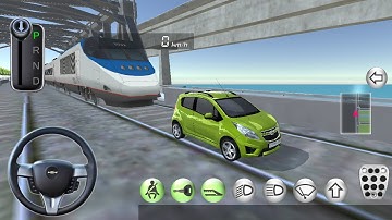 3D Driving class || Microbus Vs Bullet train crazy driving || Car games!! Bast Android gameplay