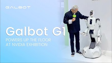Galbot G1 Powers Up the Floor at NVIDIA Exhibition