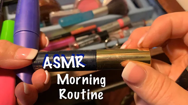 ASMR Mama's morning routine (No talking) Lids, makeup, perfume, toiletries/looped 1 time