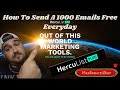 How To Send A 1000 Emails Free Everyday