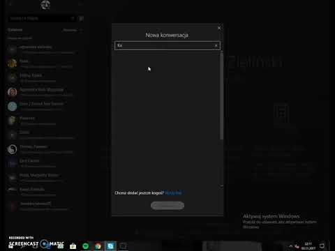 Wideo: Jak Rozmawiać Przez Skype