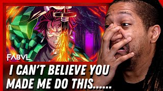 Reaction to Tanjiro Rap - 'Hurricane' | FabvL ft. Sinewave Fox [Demon Slayer]