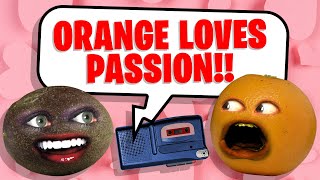 Annoying Orange LOVES Passion?! | Talk Backwards Challenge #3