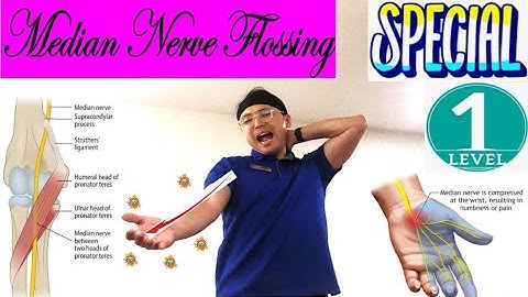 Median Nerve Flossing Exercise for Carpal Tunnel Relief | Advanced Level 1