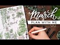 PLAN WITH ME | March 2021 Bullet Journal Setup
