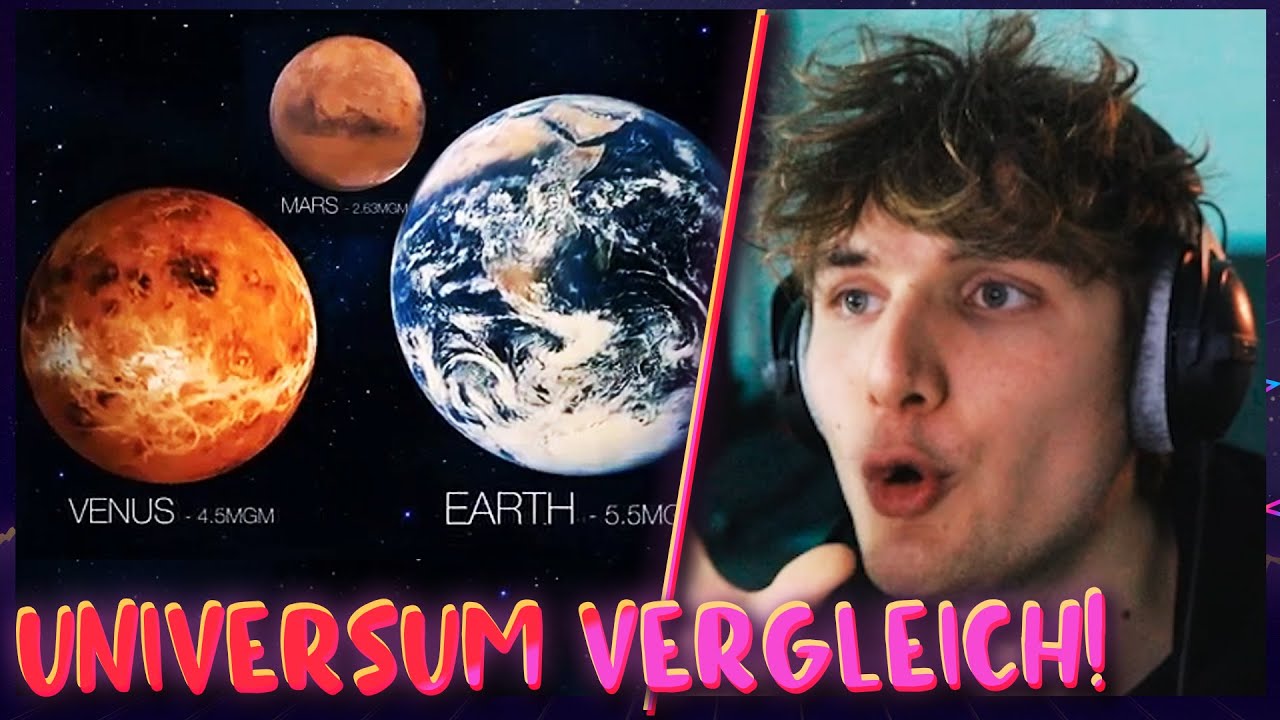 UNIVERSUM Größenvergleich: Das kann man sich NICHT vorstellen! | Marius Angeschrien