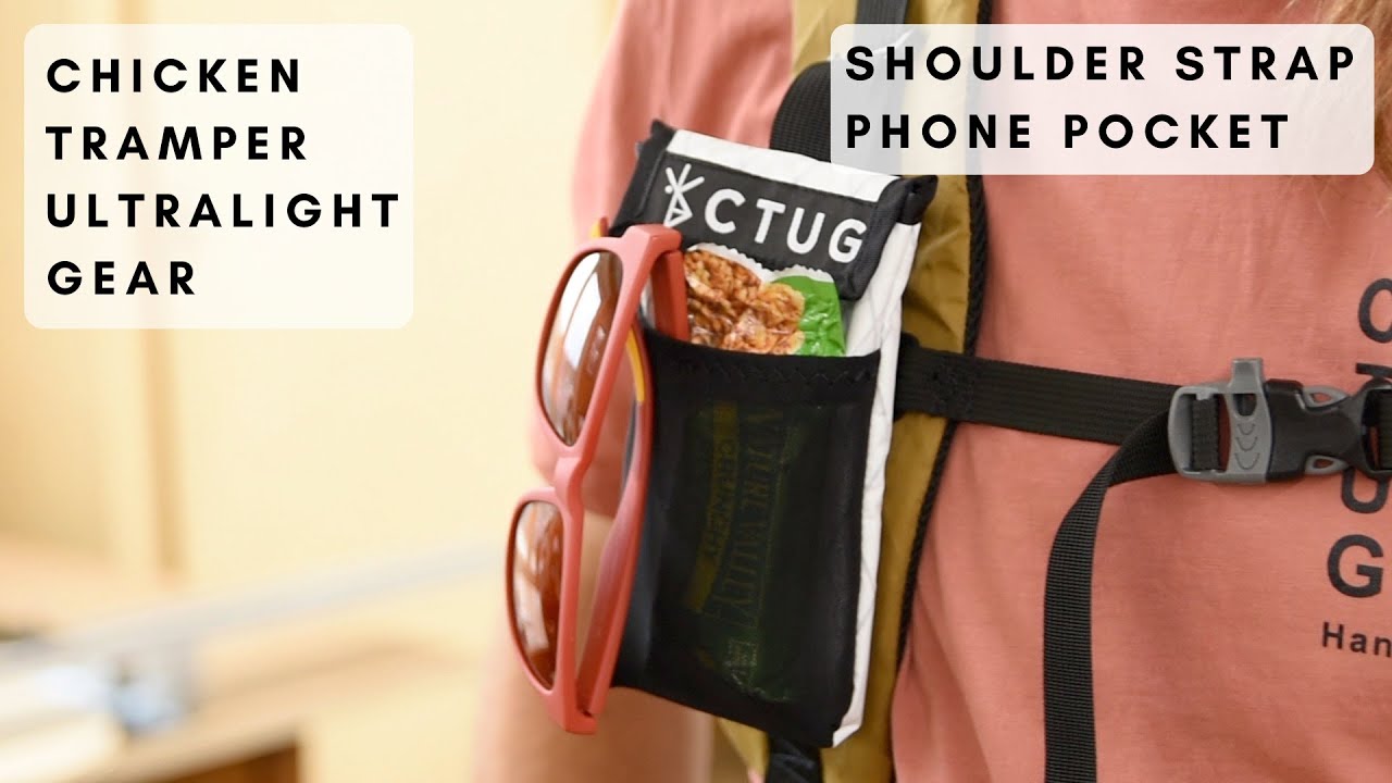 SHOULDER STRAP PHONE POCKET