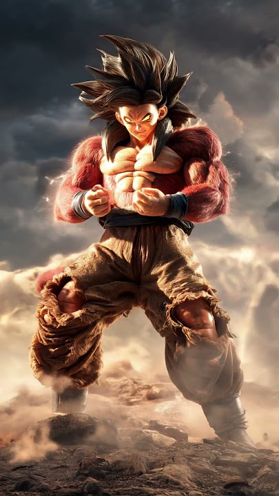 Power of Songoku's Super Saiyan4 in Real Life! @FantasticForge #aivideo #anime #goku #dragonball