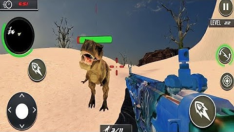 Wild Dino Hunting Zoo Games _ Android Gameplay #8