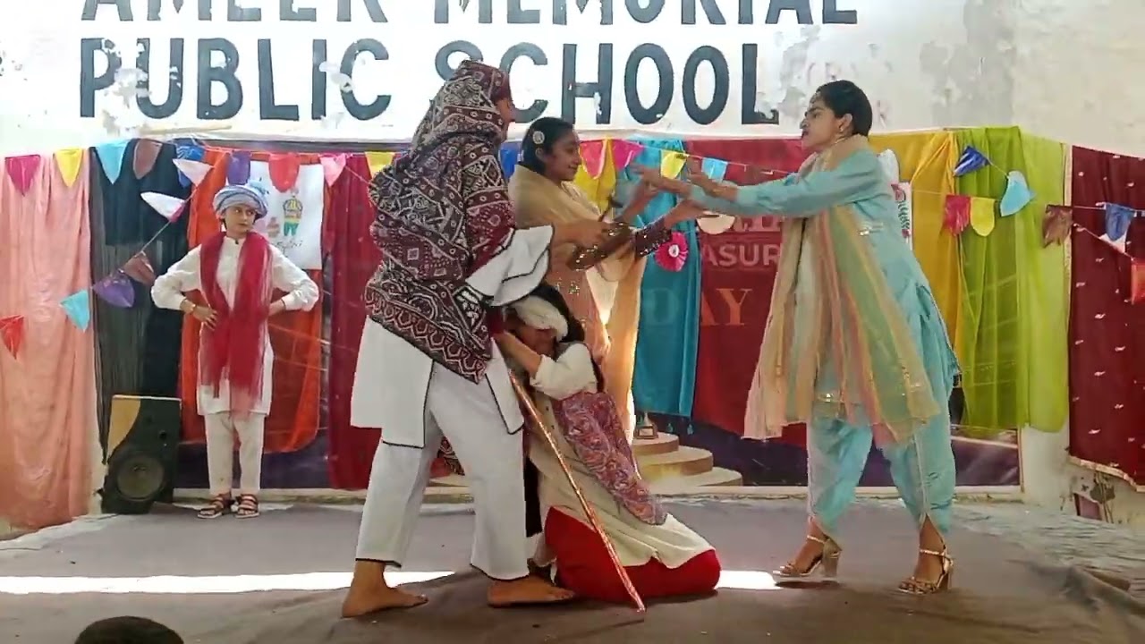 Saas bahu Pit syapa 😮😃💖💪 funny tableau at Punjabi culture day 🫡