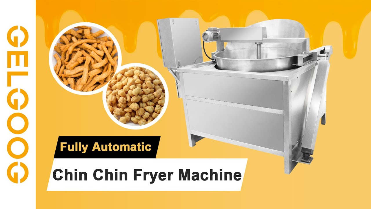 Commercial Dough Strips Fryer Machine|Nigeria Chin Chin Frying Machine
