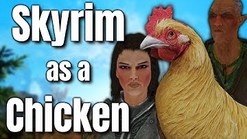 Can you beat Skyrim as a Chicken? - The Chicken-born