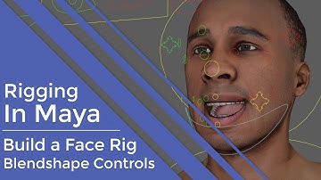 #RiggingInMaya | Part 15 | Intermediate | Face Rig - Blend Shape Controls