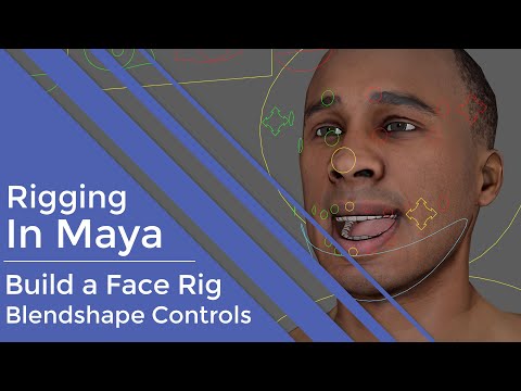 #RiggingInMaya | Part 15 | Intermediate | Face Rig - Blend Shape Controls