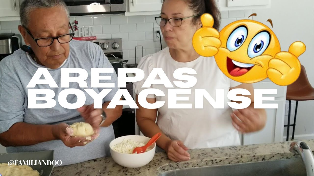 Cómo hacer Arepas Boyacenses | Receta tradicional colombiana