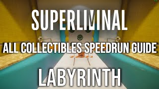 Superliminal All Collectibles Speedrun Tutorial: Labyrinth